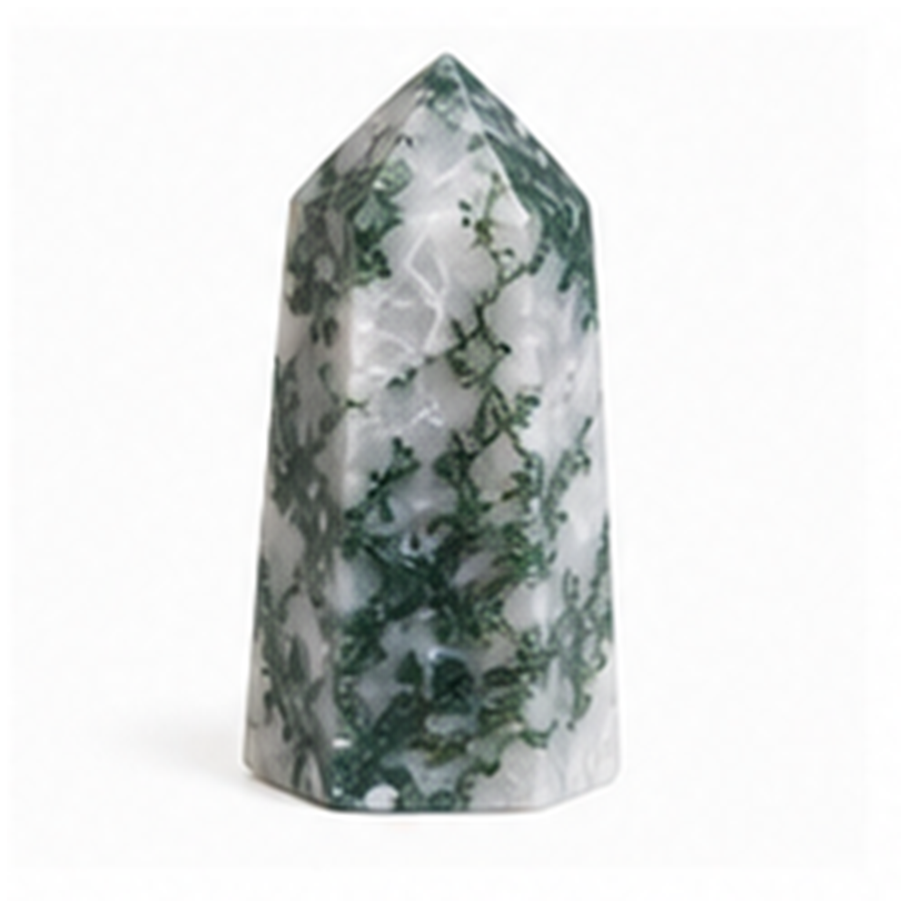 Moss agate tower product mockup