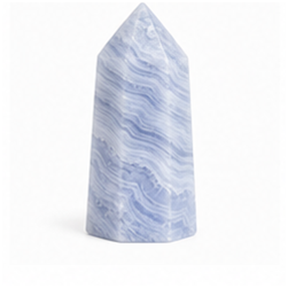 Blue lace agate tower product mockup